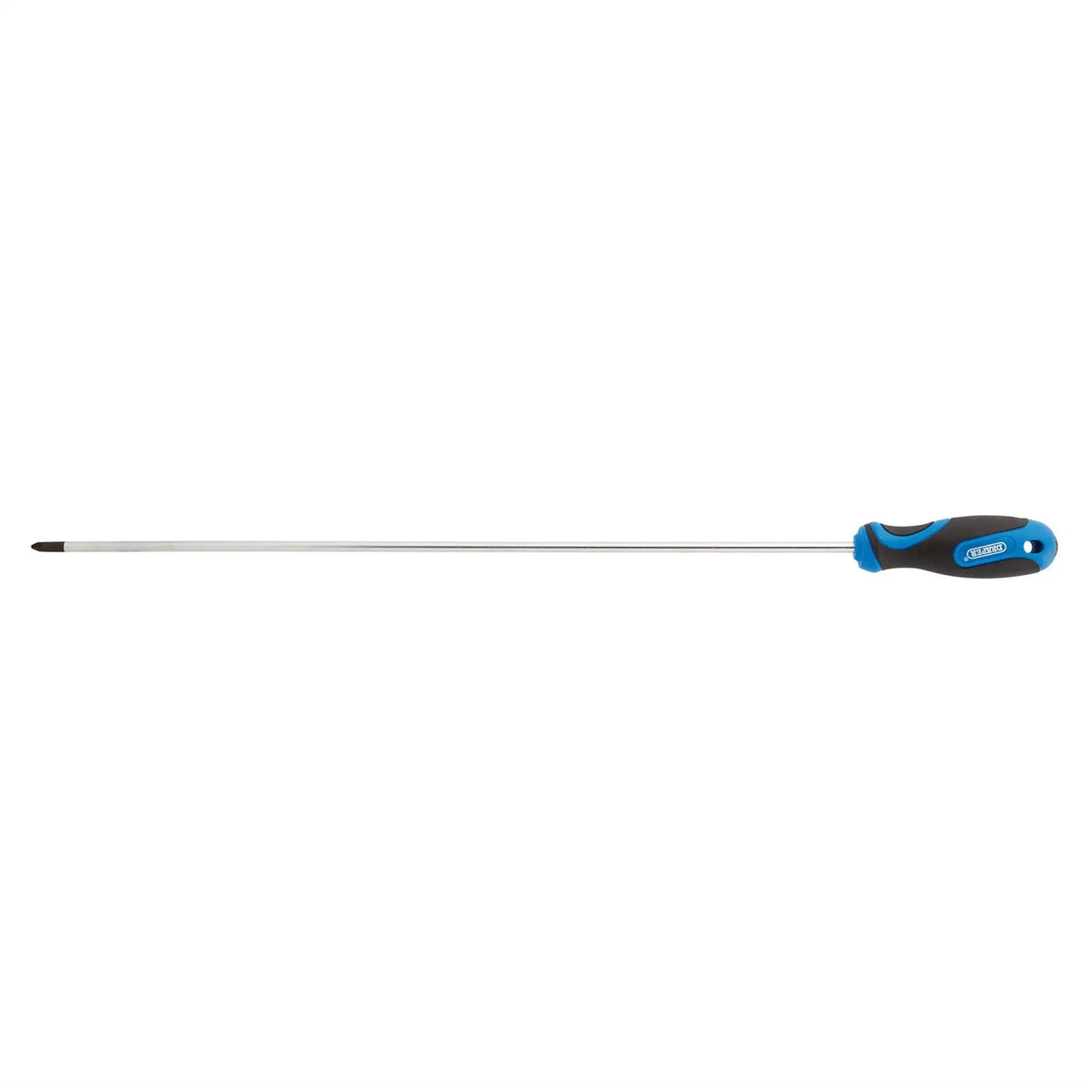 Draper Extra Long Reach Soft Grip Cross Slot Screwdriver No.2 x 450mm 53502 White Rose Tools