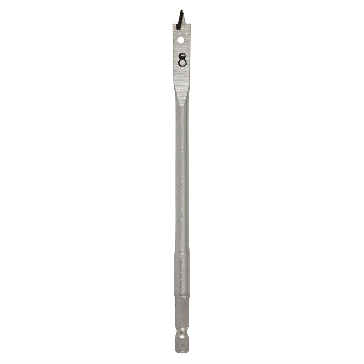 Draper Flat Wood Drill Bit 8 x 152mm 41477 White Rose Tools