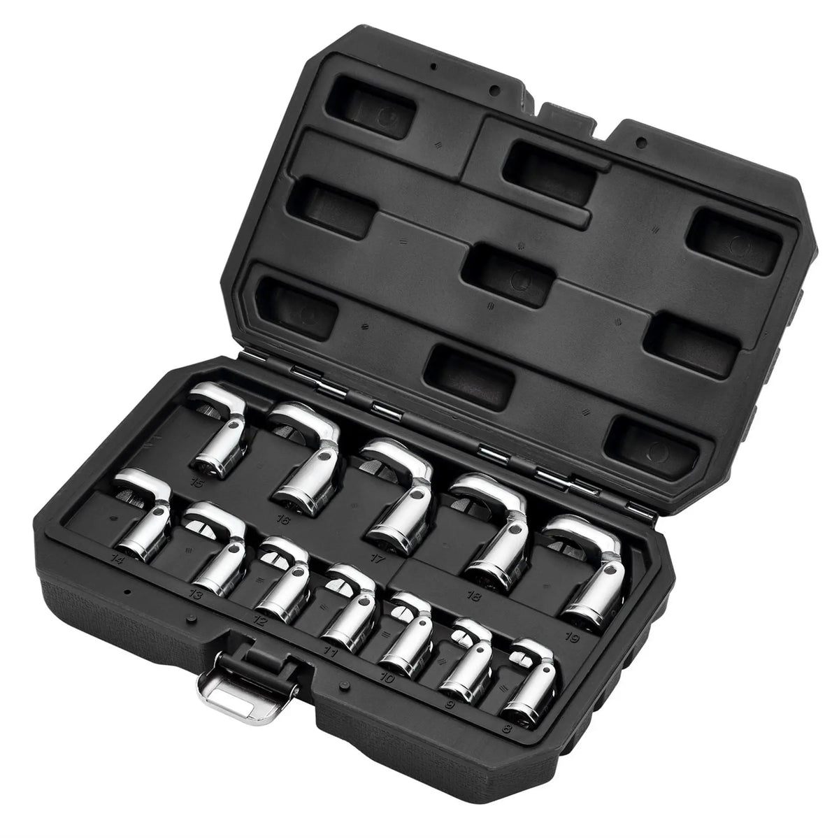 Draper Flexible Crowfoot Socket Wrench Set 3/8" Sq. Dr. (12 Piece) 12403 White Rose Tools