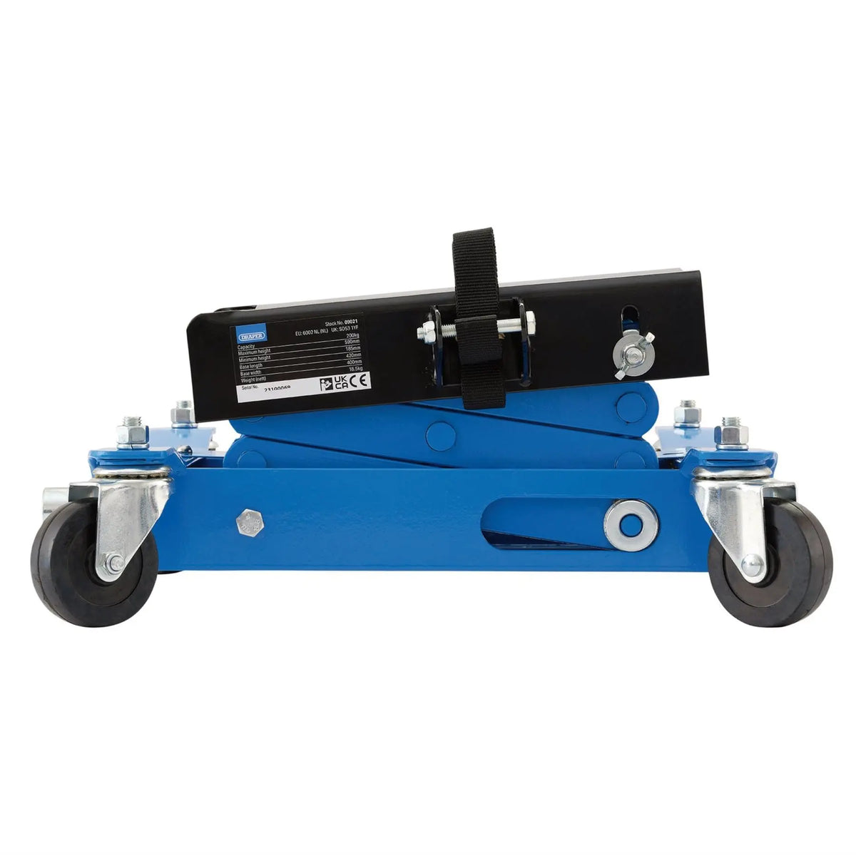 Draper Floor Transmission Jack 200kg 09021 White Rose Tools