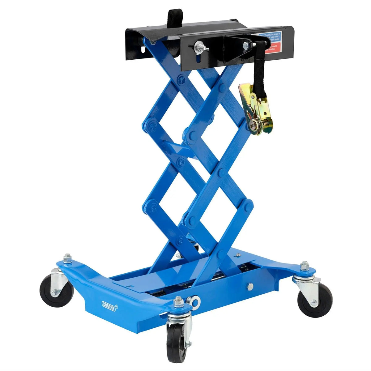 Draper Floor Transmission Jack 200kg 09021 White Rose Tools