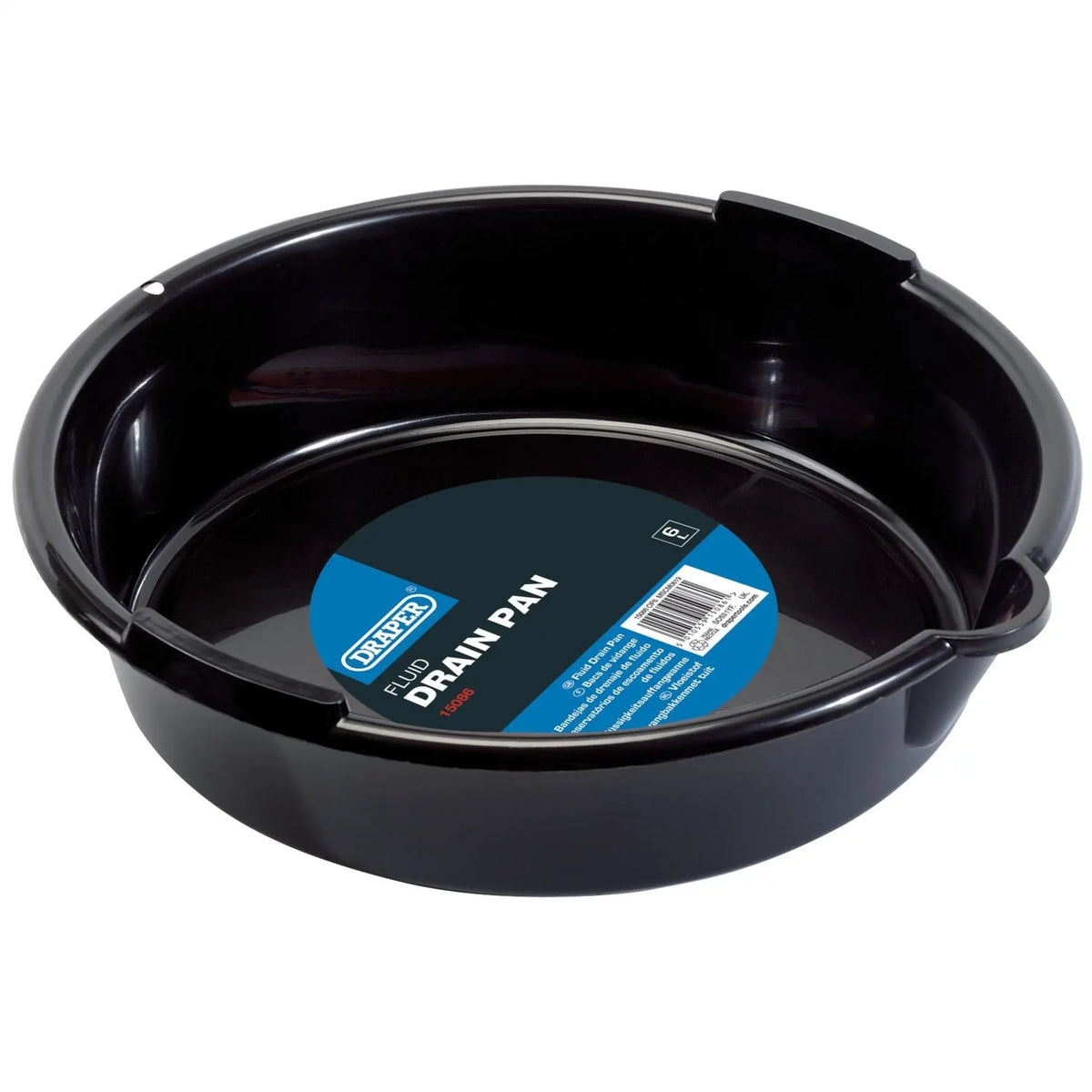 Draper Fluid Drain Pan 6L 15086 White Rose Tools