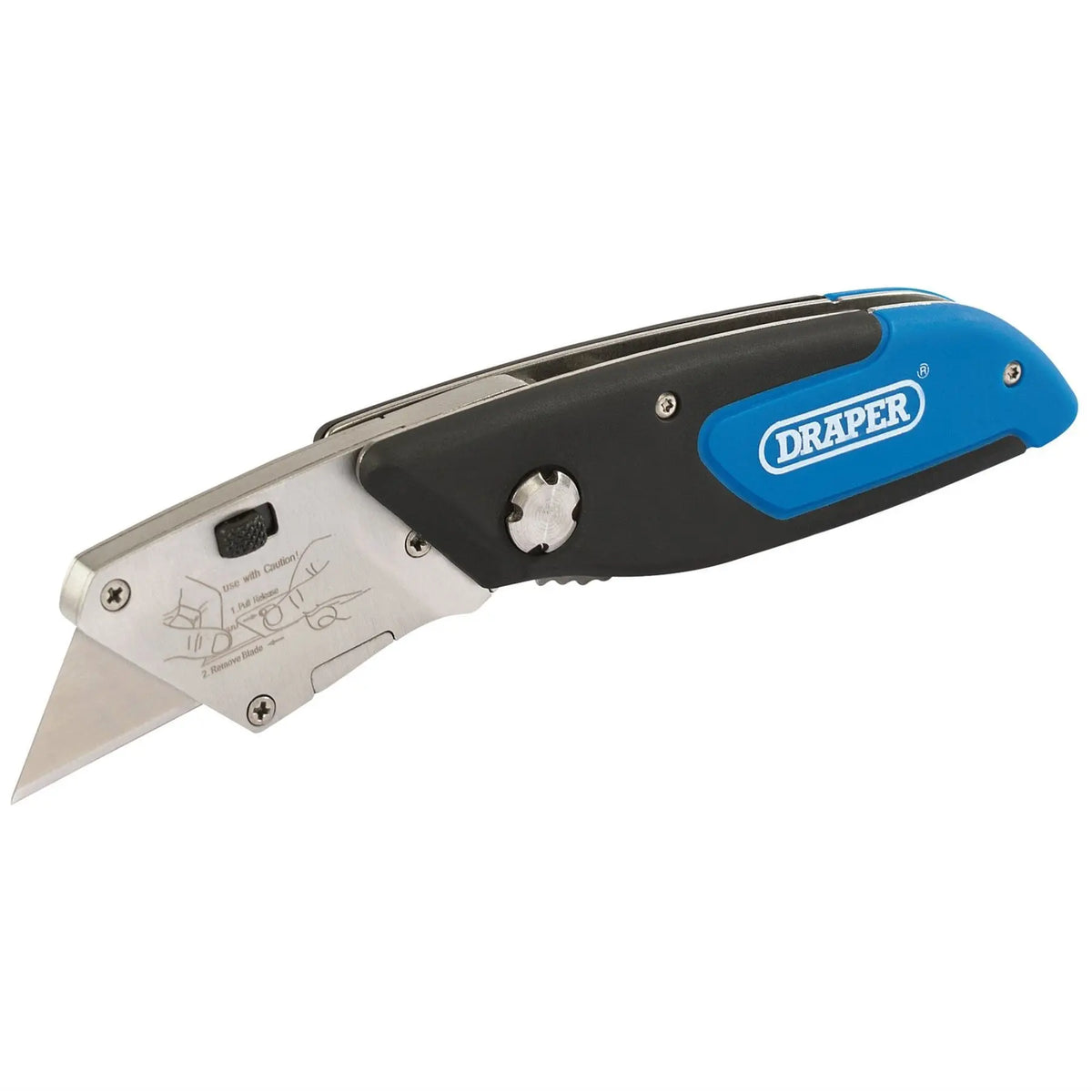 Draper Folding Trimming Knife 02015 White Rose Tools