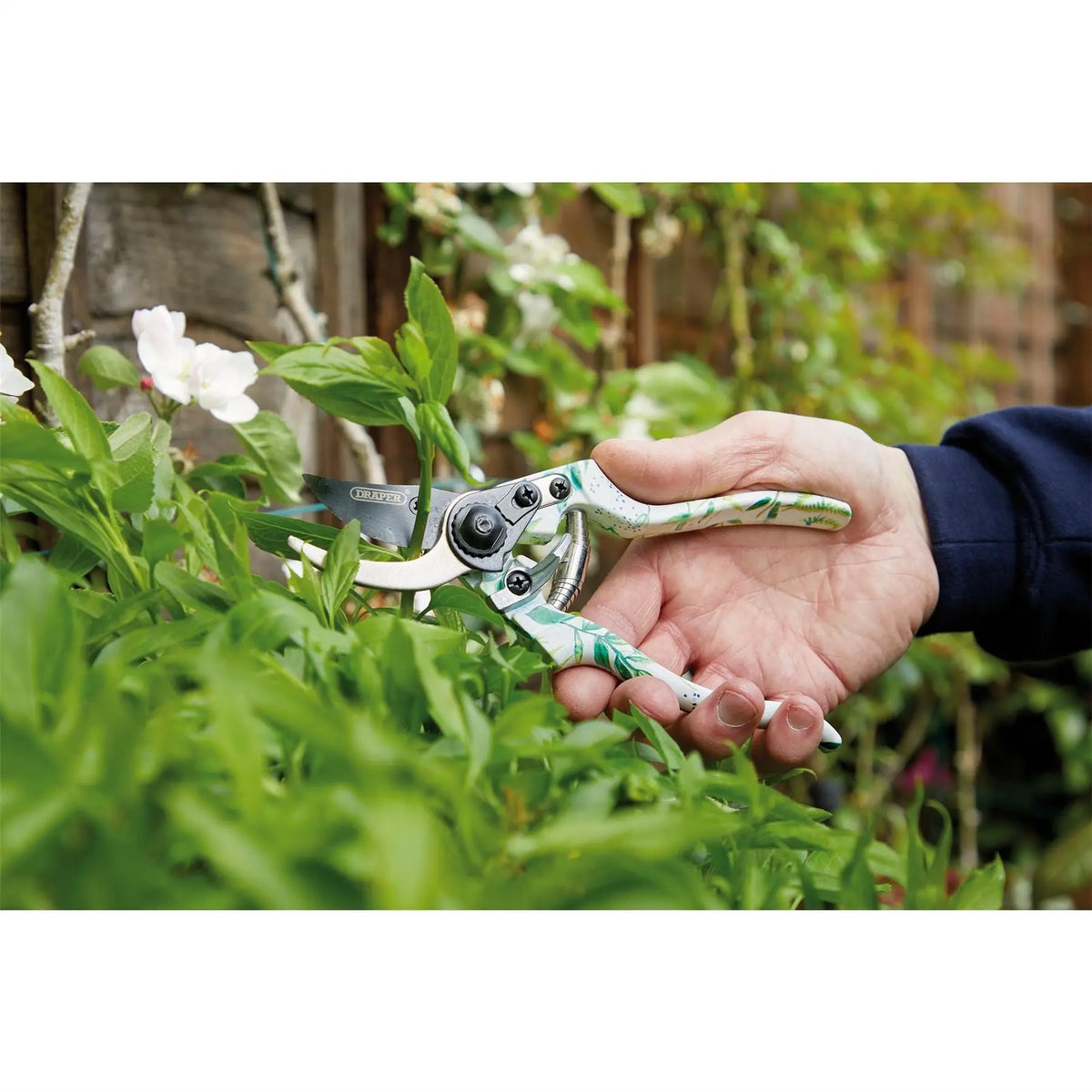 Draper Garden Tool Set with Floral Pattern (3 Piece) 08994 White Rose Tools