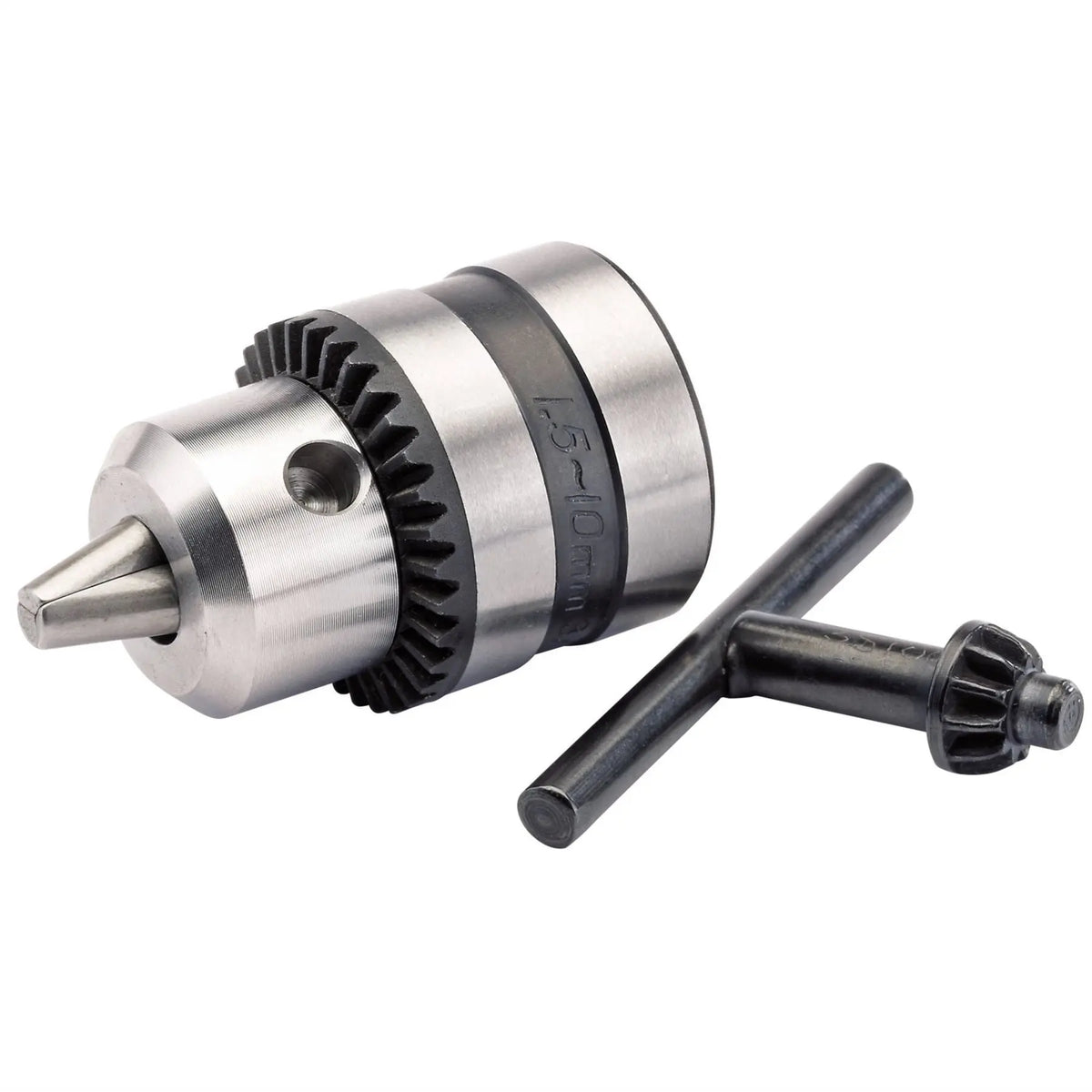 Draper Geared Chuck 3/8" x 24UNF 10mm Capacity 75290 White Rose Tools
