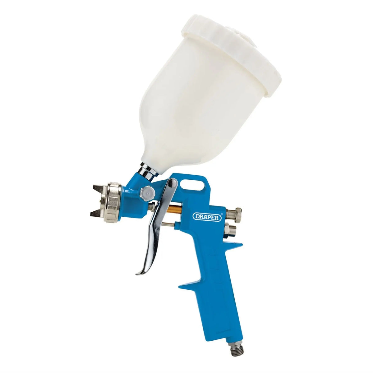 Draper Gravity Air Paint Spray Gun 500ml 1.4/1.8mm 28358 White Rose Tools