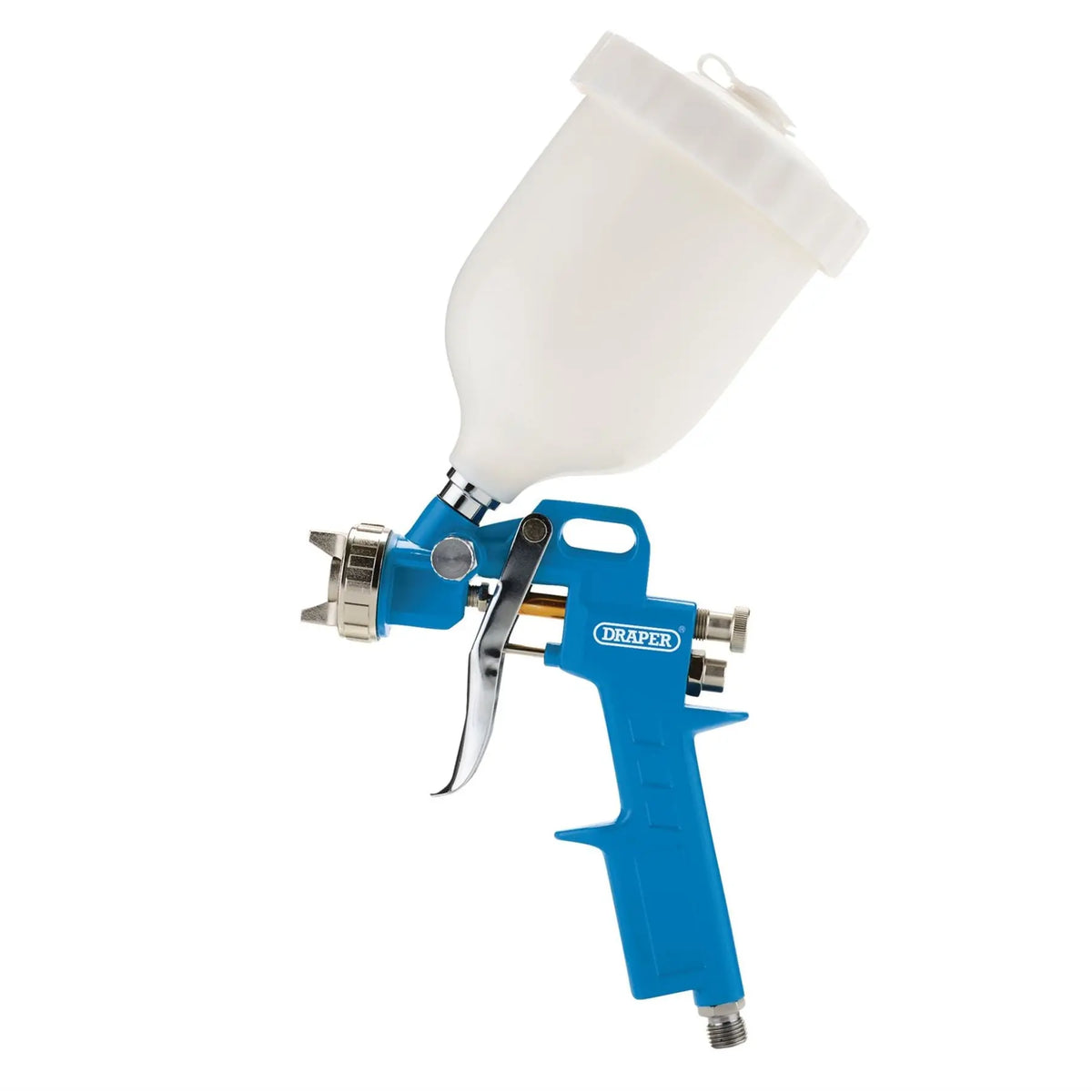 Draper Gravity Air Paint Spray Gun 500ml 1.5/2.2mm 28360 White Rose Tools