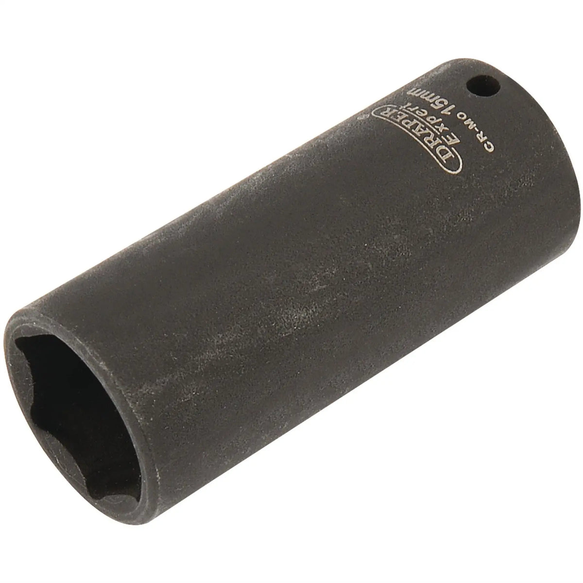 Draper HI-TORQ® 6 Point Deep Impact Socket 1/4" Sq. Dr. 15mm 05193 White Rose Tools