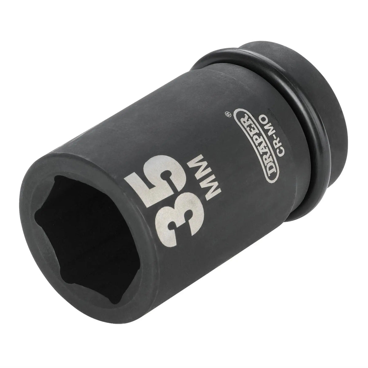 Draper HI-TORQ® 6 Point Deep Impact Socket 1" Sq. Dr. 35mm 05149 White Rose Tools