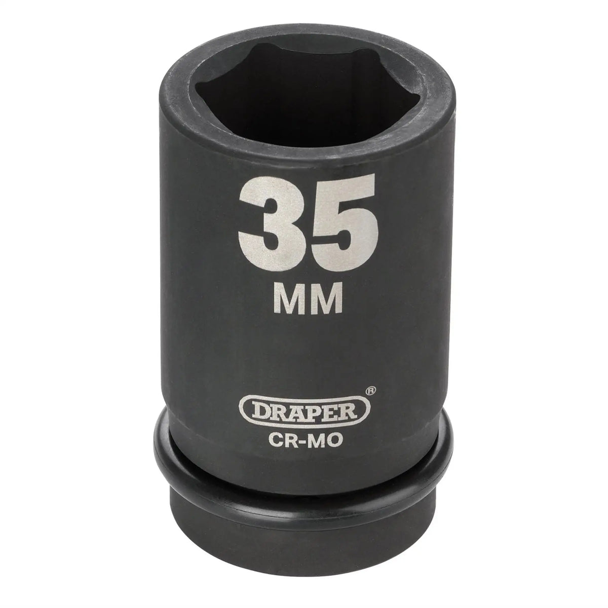 Draper HI-TORQ® 6 Point Deep Impact Socket 1" Sq. Dr. 35mm 05149 White Rose Tools