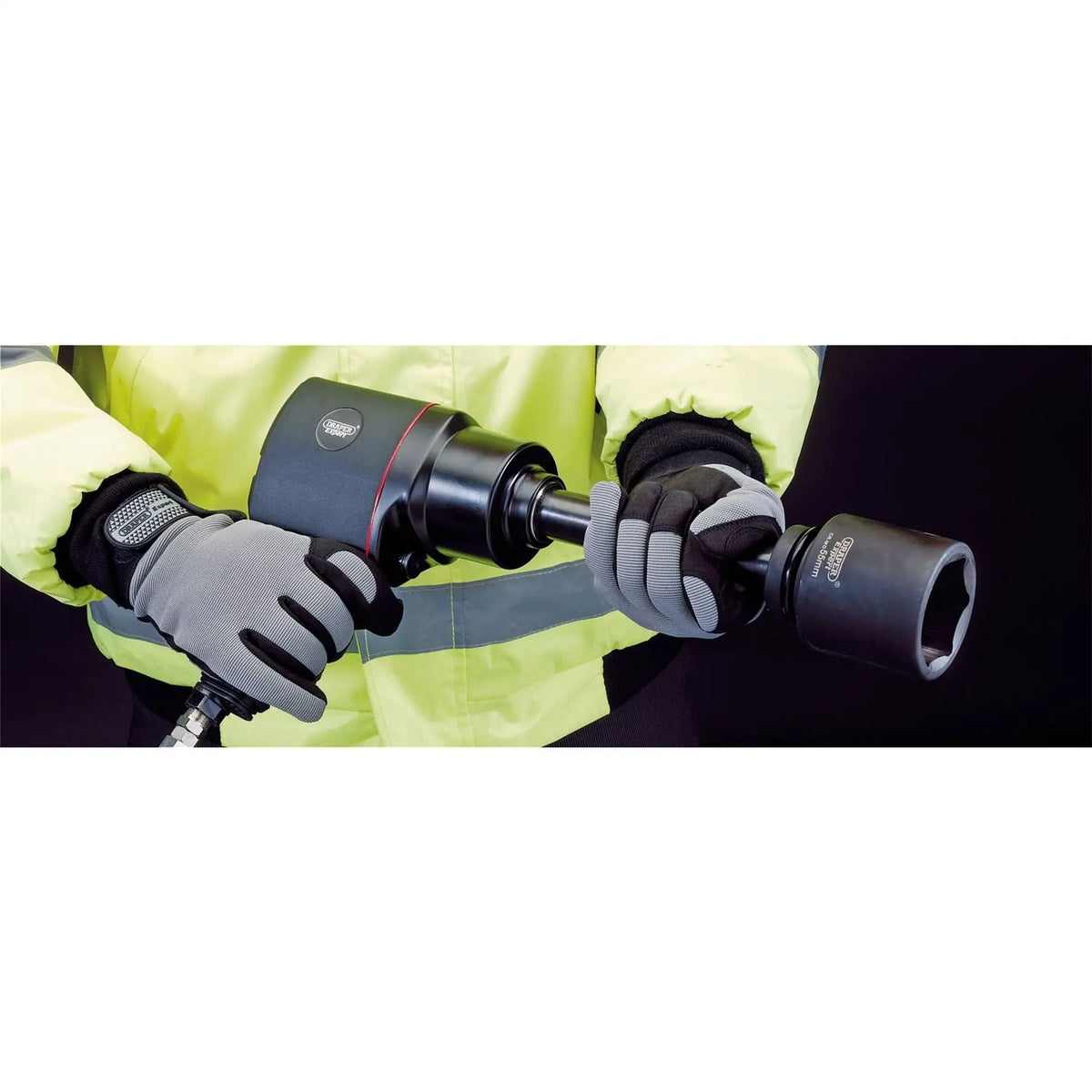 Draper HI-TORQ® 6 Point Deep Impact Socket 1" Sq. Dr. 55mm 05156 White Rose Tools