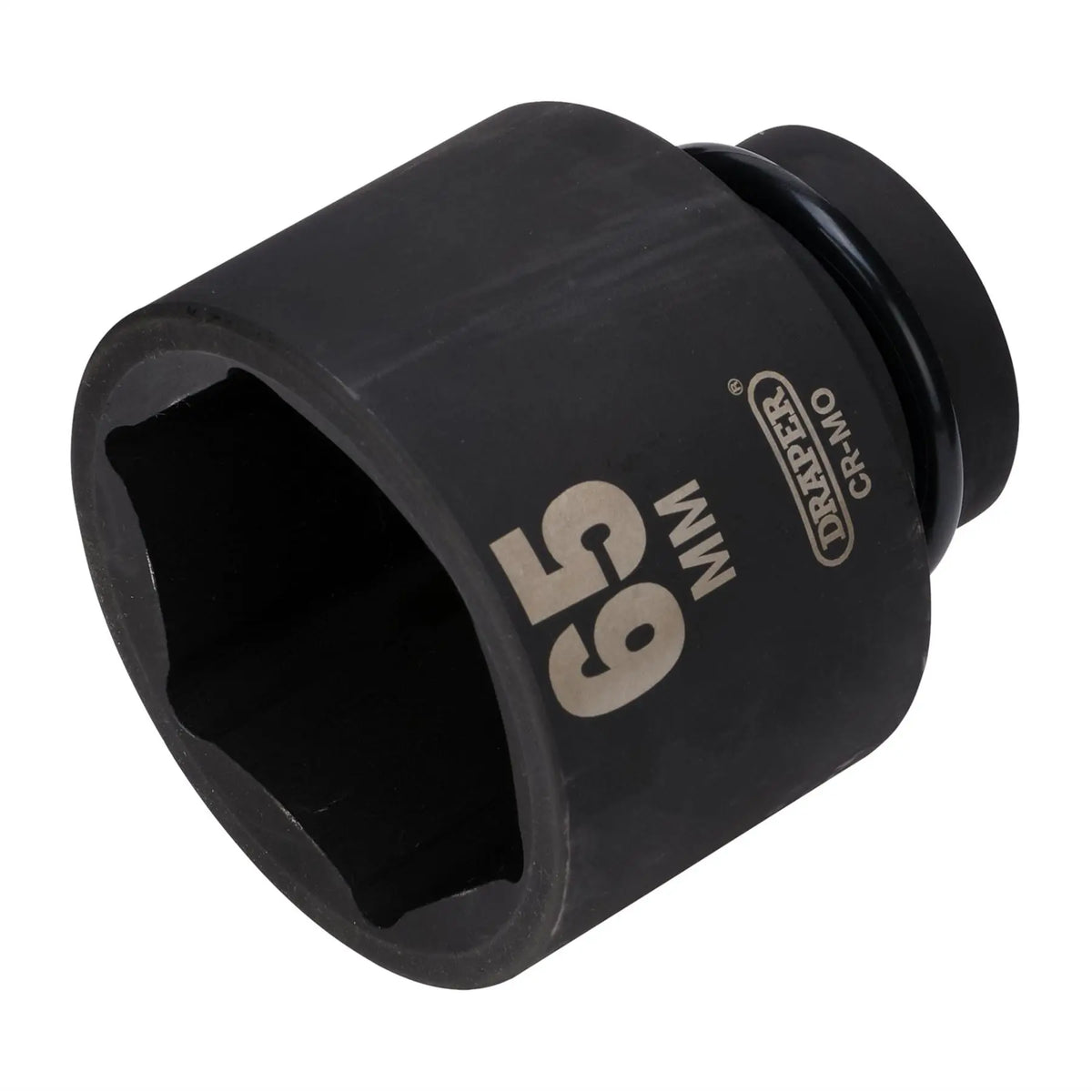 Draper HI-TORQ® 6 Point Deep Impact Socket 1" Sq. Dr. 65mm 05158 White Rose Tools