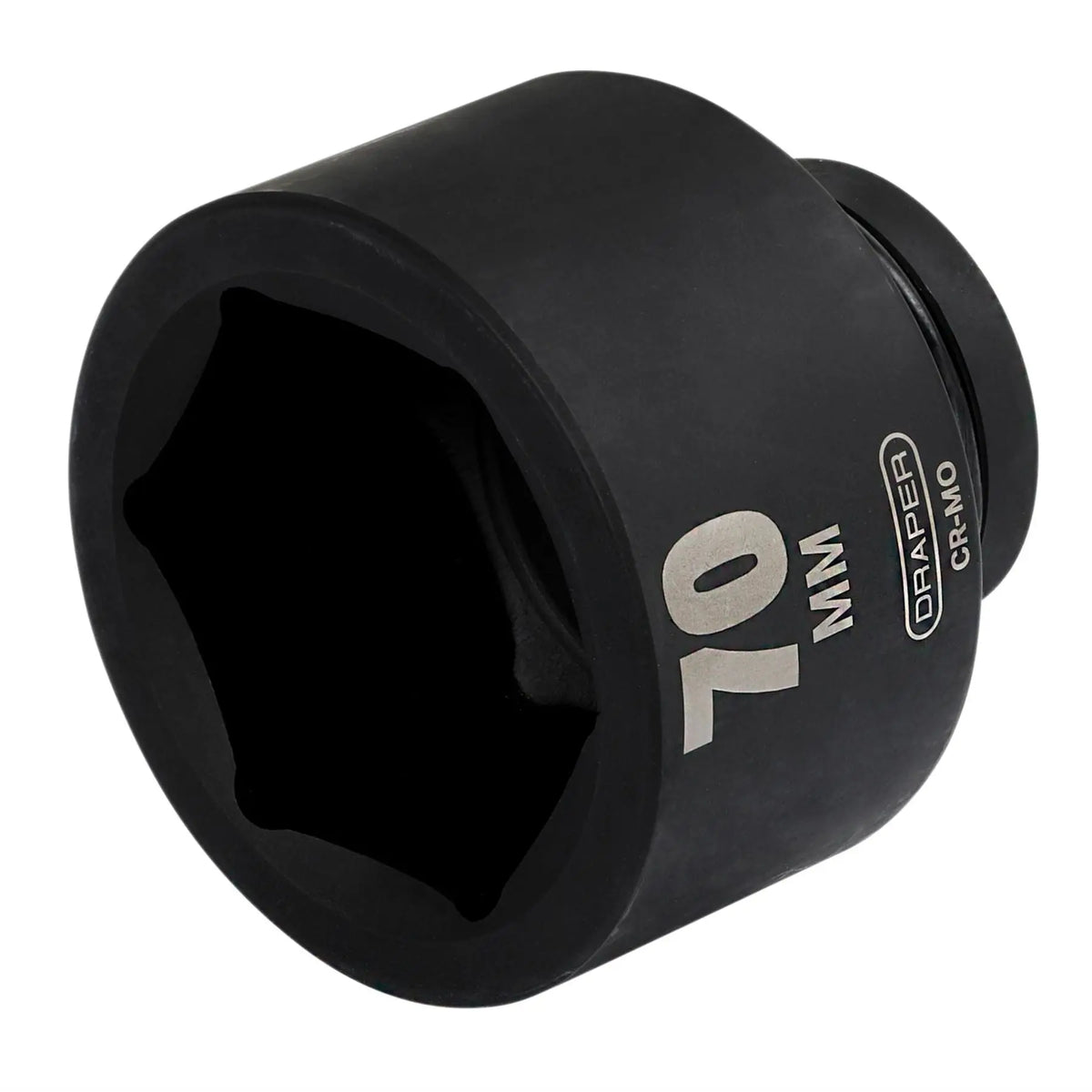 Draper HI-TORQ® 6 Point Deep Impact Socket 1" Sq. Dr. 70mm 05159 White Rose Tools