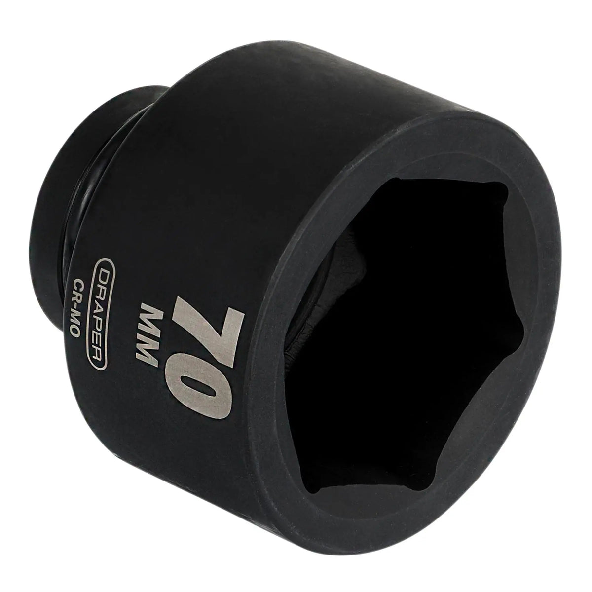 Draper HI-TORQ® 6 Point Deep Impact Socket 1" Sq. Dr. 70mm 05159 White Rose Tools