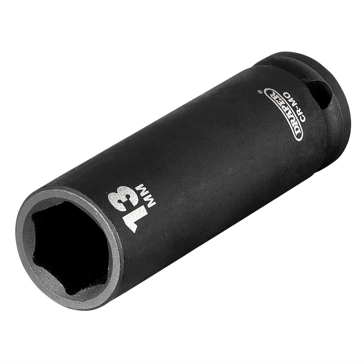 Draper HI-TORQ® 6 Point Deep Impact Socket 3/8" Sq. Dr. 13mm 06886 White Rose Tools