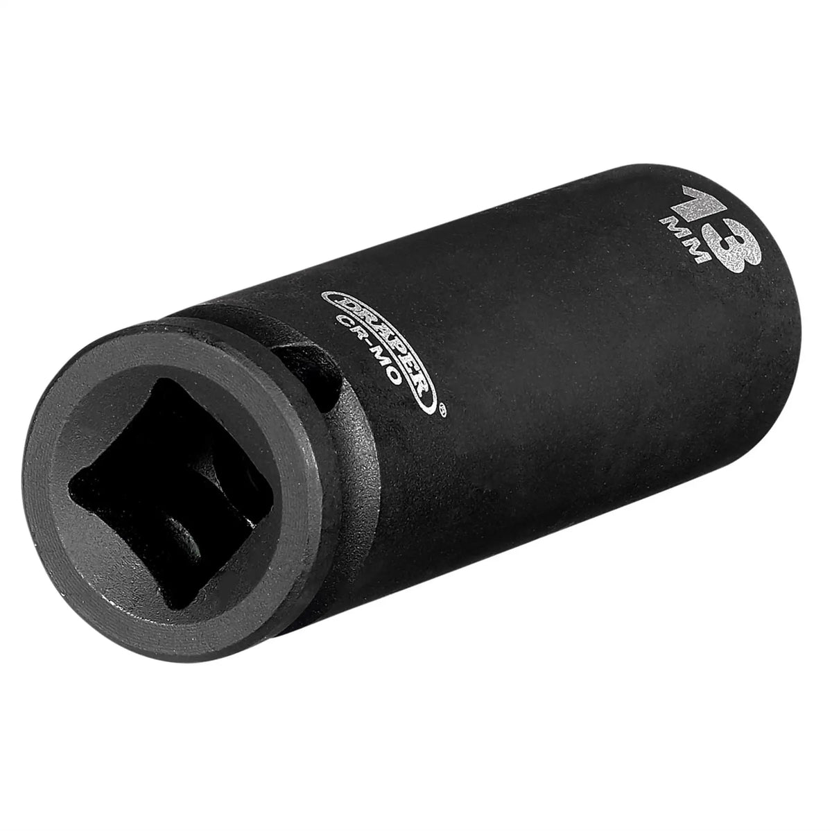 Draper HI-TORQ® 6 Point Deep Impact Socket 3/8" Sq. Dr. 13mm 06886 White Rose Tools