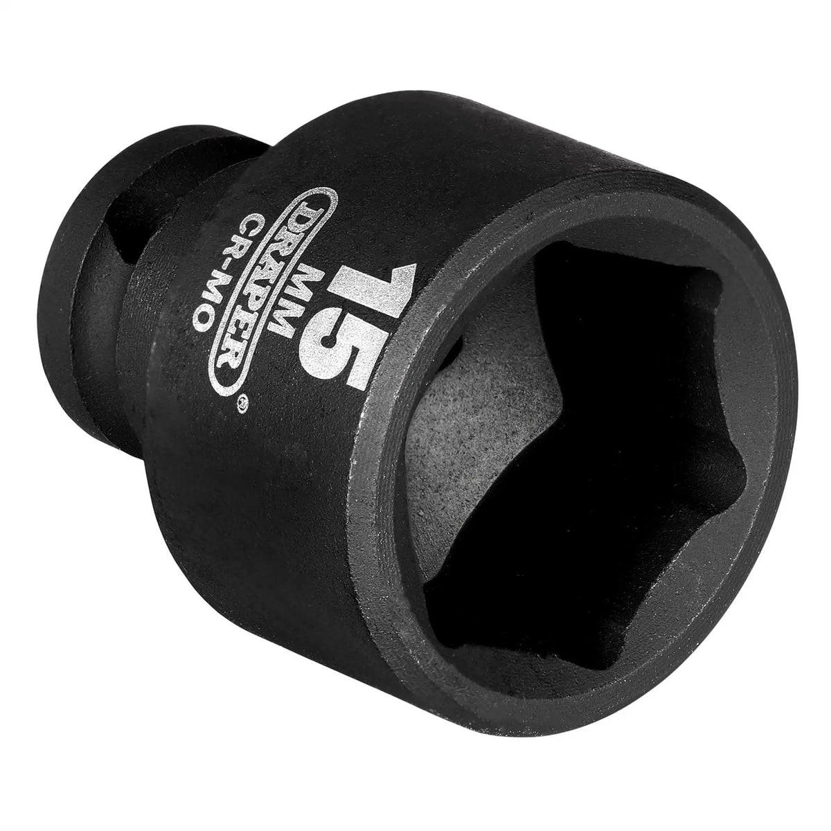 Draper HI-TORQ® 6 Point Impact Socket 1/4" Sq. Dr. 15mm 05062 White Rose Tools