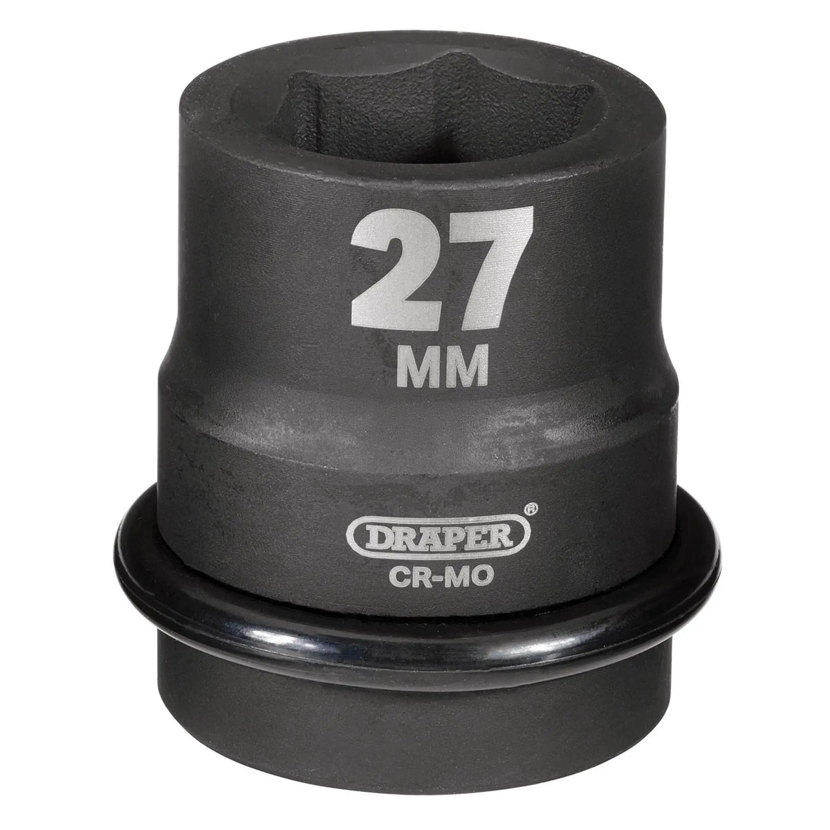 Draper HI-TORQ® 6 Point Impact Socket 1" Sq. Dr. 27mm 05108 White Rose Tools