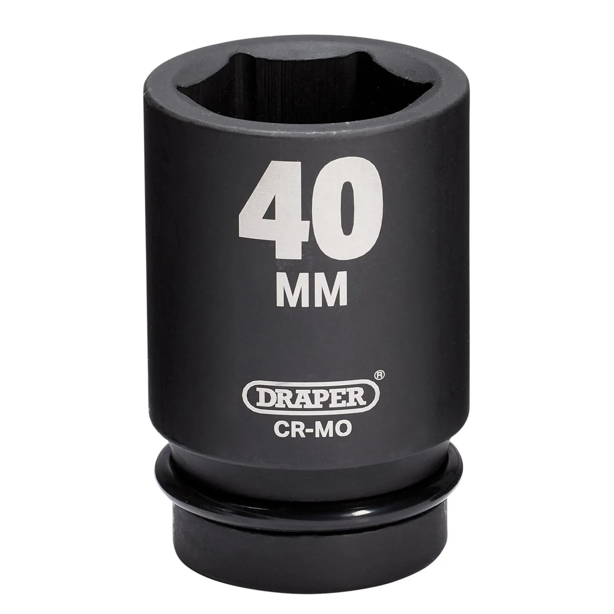 Draper HI-TORQ® Deep Impact Socket 1" Sq. Dr. 40mm 08511 White Rose Tools