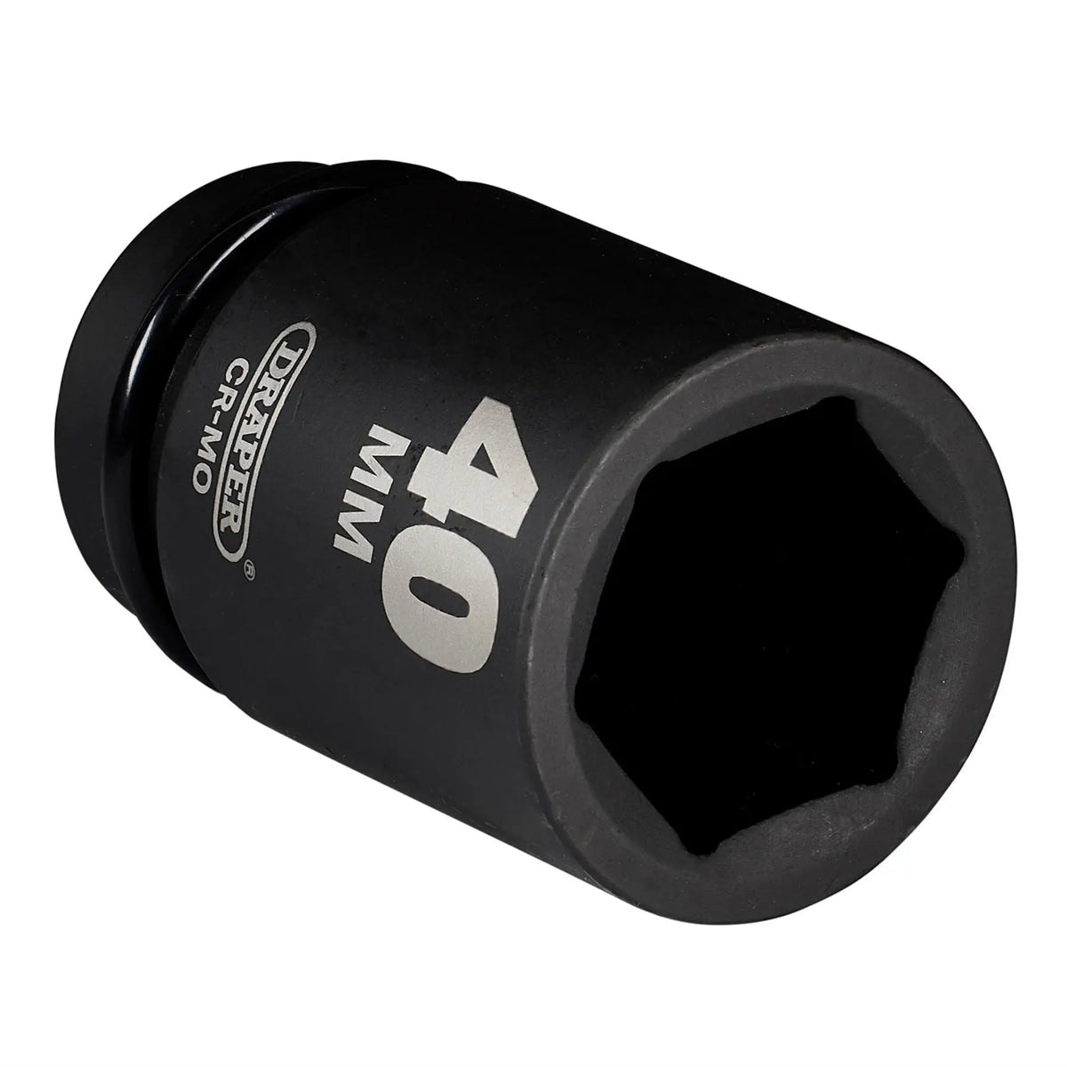Draper HI-TORQ® Deep Impact Socket 1" Sq. Dr. 40mm 08511 White Rose Tools