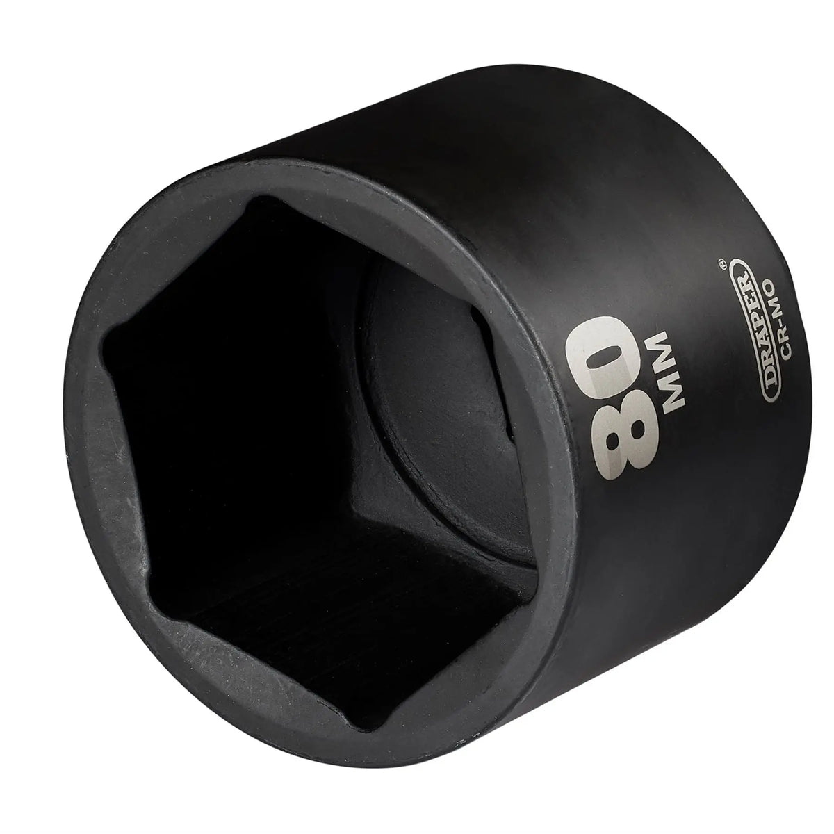 Draper HI-TORQ® Deep Impact Socket 1" Sq. Dr. 80mm 08525 White Rose Tools