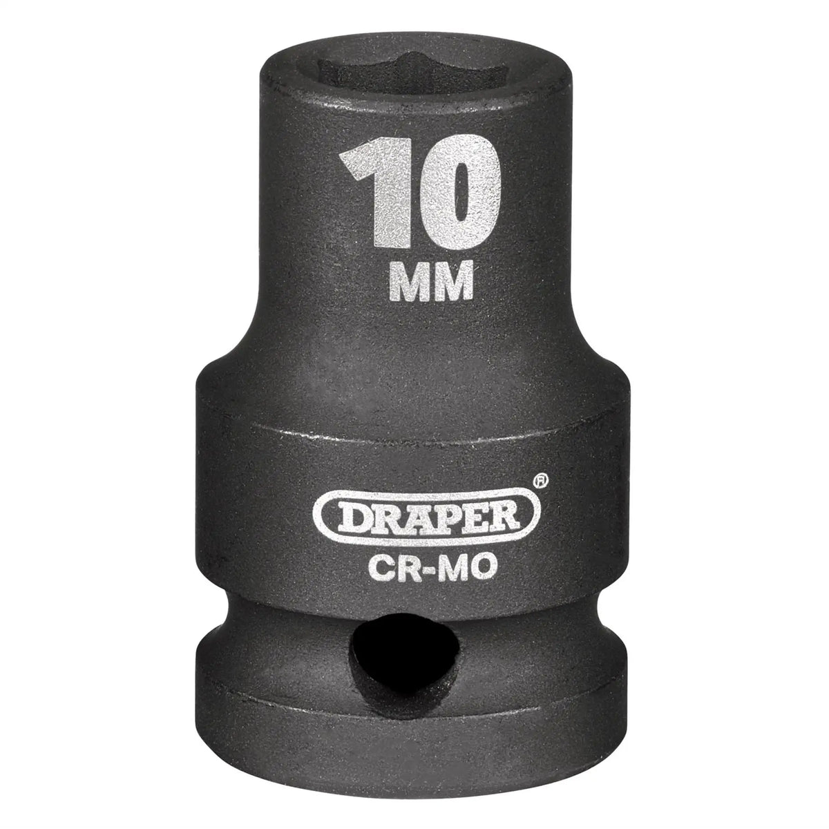 Draper HI-TORQ® Impact Socket 1/2" Sq. Dr. 10mm 28420 White Rose Tools