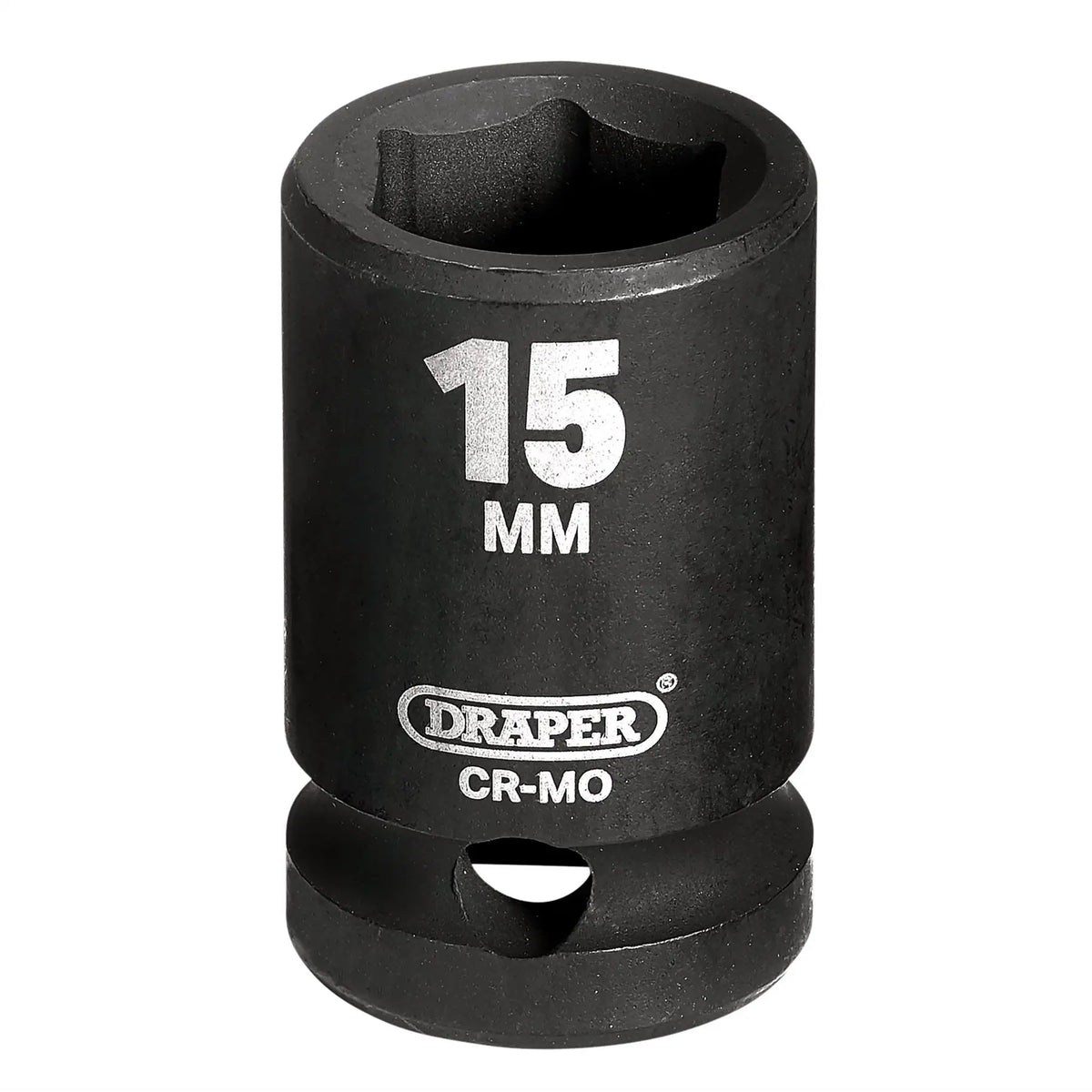 Draper HI-TORQ® Impact Socket 1/2" Sq. Dr. 15mm 28470 White Rose Tools
