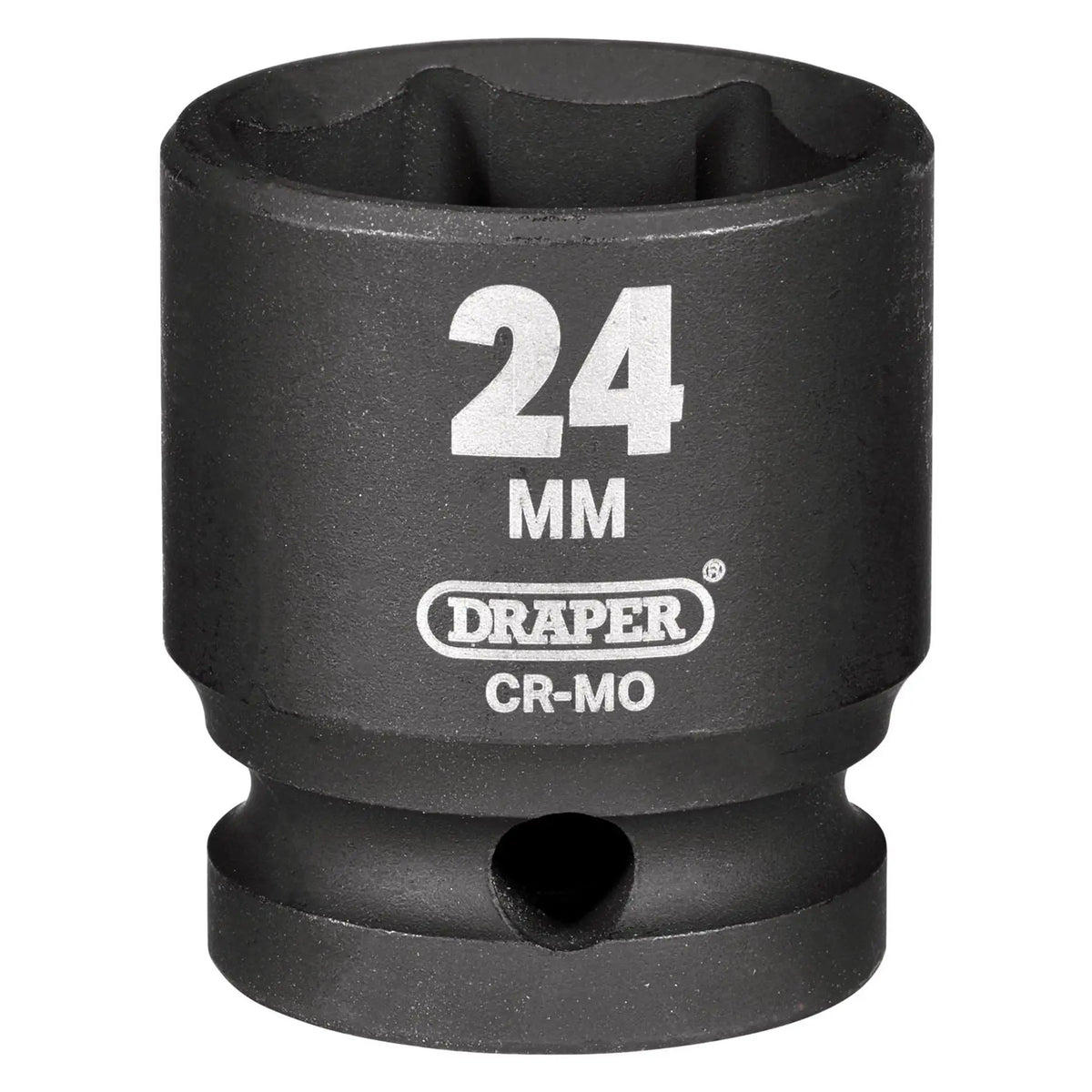 Draper HI-TORQ® Impact Socket 1/2" Sq. Dr. 24mm 28545 White Rose Tools