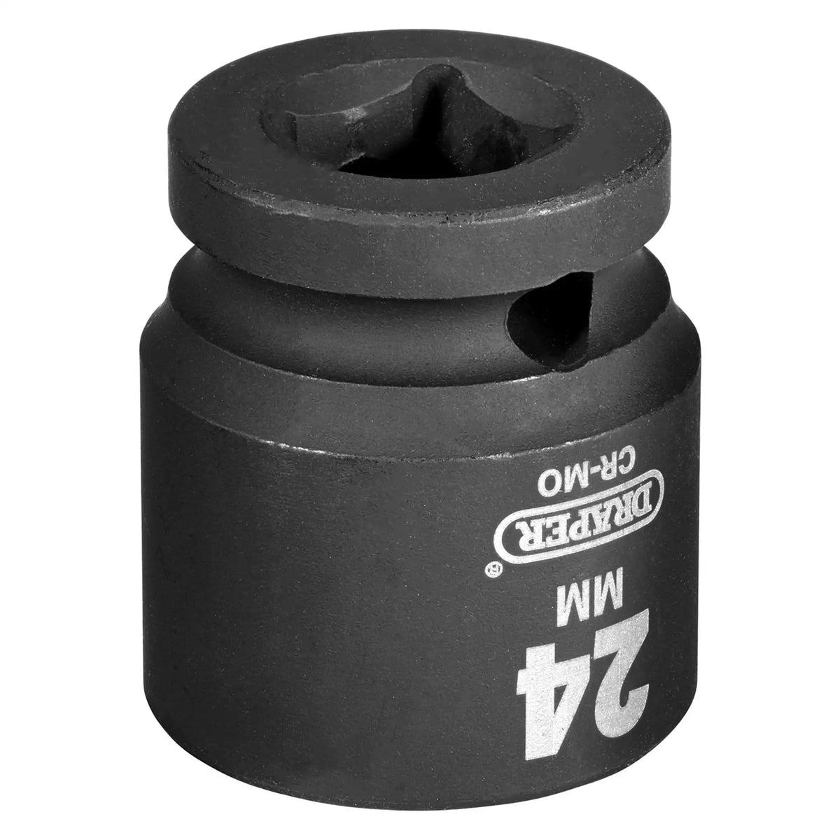Draper HI-TORQ® Impact Socket 1/2" Sq. Dr. 24mm 28545 White Rose Tools