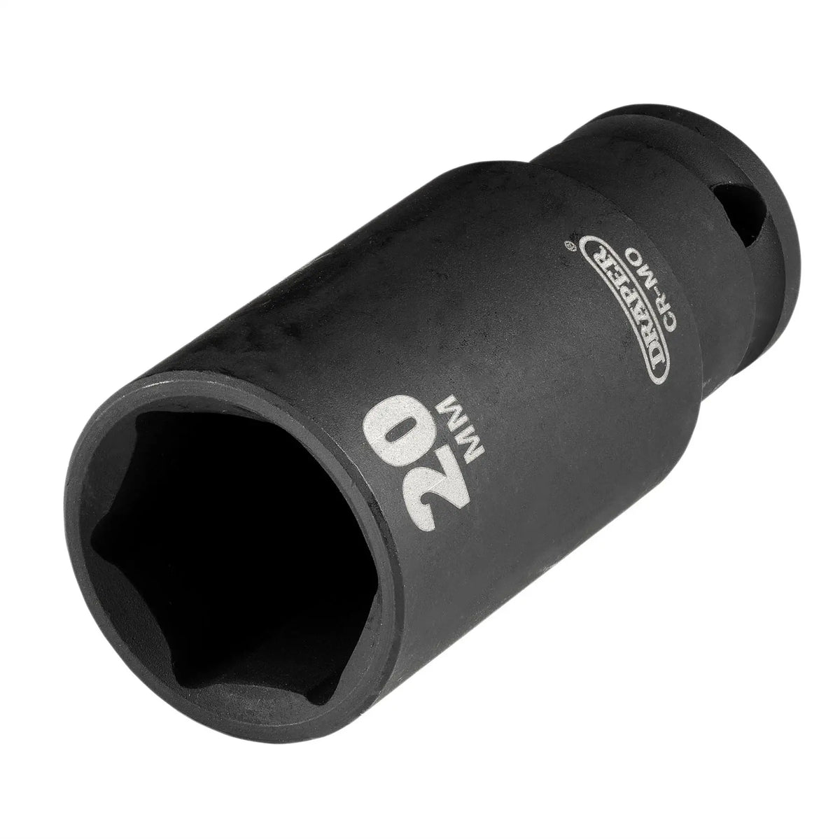 Draper HI-TORQ® Metric Deep Impact Socket 3/8" Sq. Dr. 20mm 20176 White Rose Tools