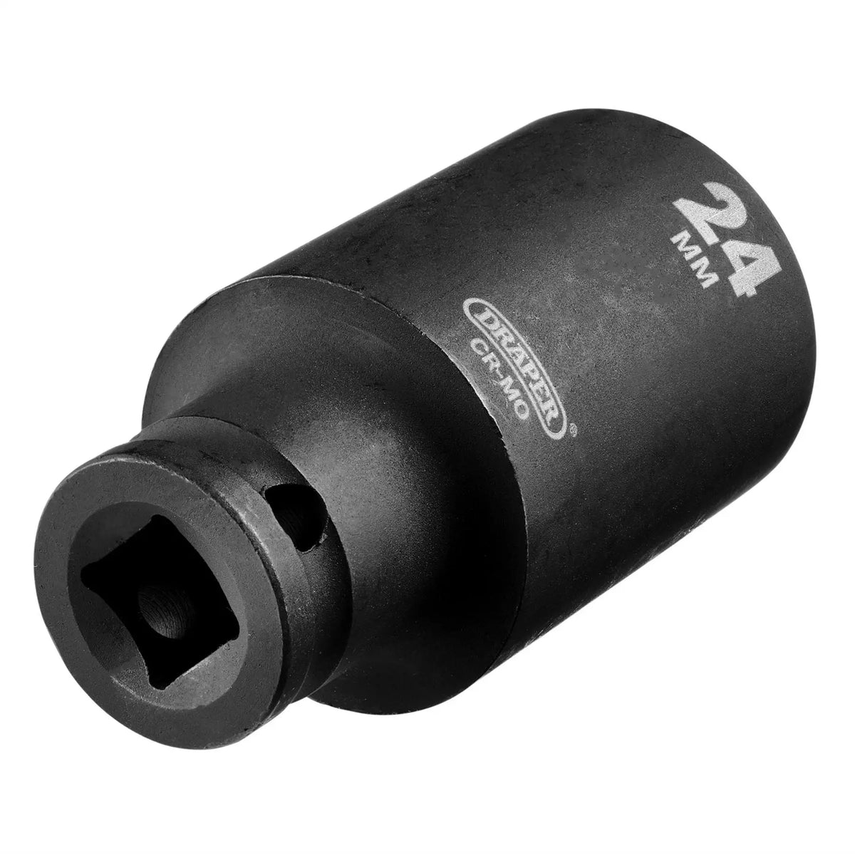 Draper HI-TORQ® Metric Deep Impact Socket 3/8" Sq. Dr. 24mm 20182 White Rose Tools