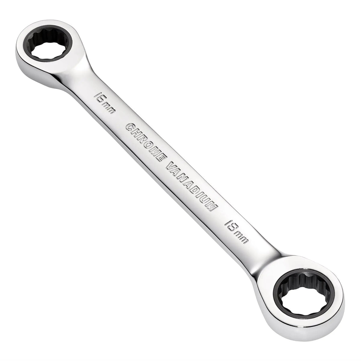 Draper HI-TORQ® Metric Double Ratchet Ring Spanner 16 x 18mm 27739 White Rose Tools