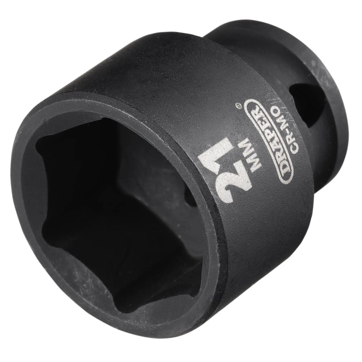 Draper HI-TORQ® Metric Impact Socket 3/8" Sq. Dr. 21mm 20169 White Rose Tools
