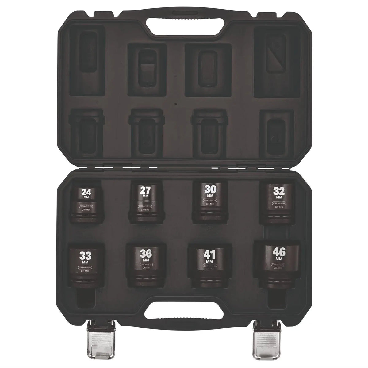 Draper HI-TORQ® Metric Impact Socket Set 3/4" Sq. Dr. (8 Piece) 20206 White Rose Tools