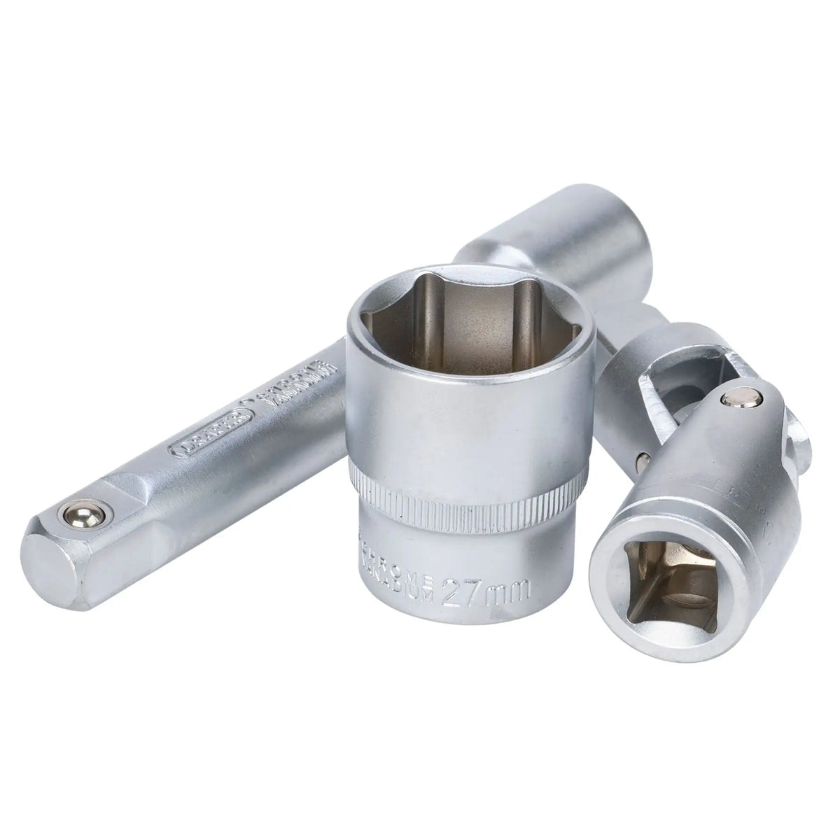 Draper HI-TORQ® Metric Socket and Bit Set 1/4" and 1/2" Sq. Dr. (110 Piece) 24230 White Rose Tools