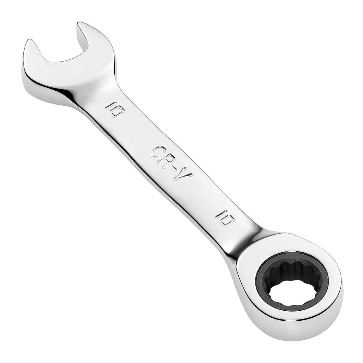 Draper HI-TORQ® Metric Stubby Ratchet Combination Spanner 10mm 27865 White Rose Tools