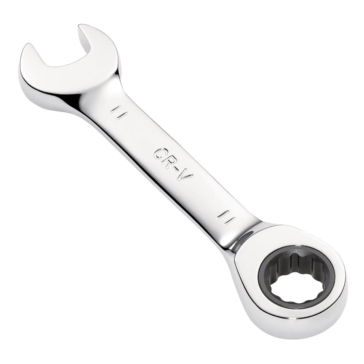 Draper HI-TORQ® Metric Stubby Ratchet Combination Spanner 11mm 27866 White Rose Tools