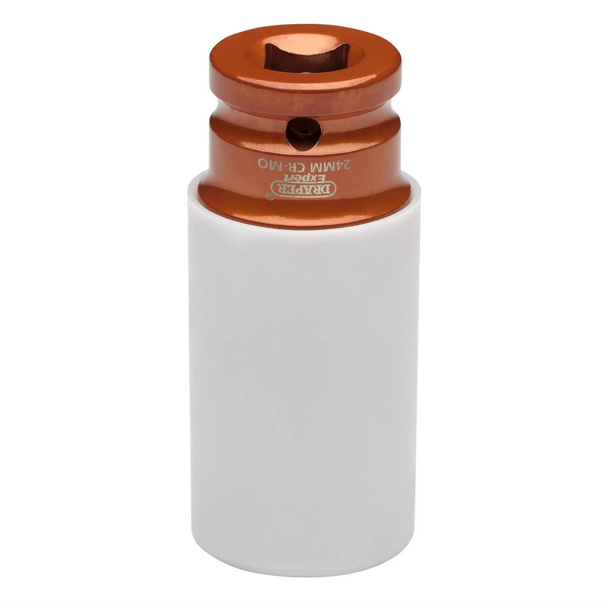 Draper HI-TORQ® Wheel Nut Socket for Alloy Wheels 1/2" Sq. Dr. (24mm) 83059 White Rose Tools
