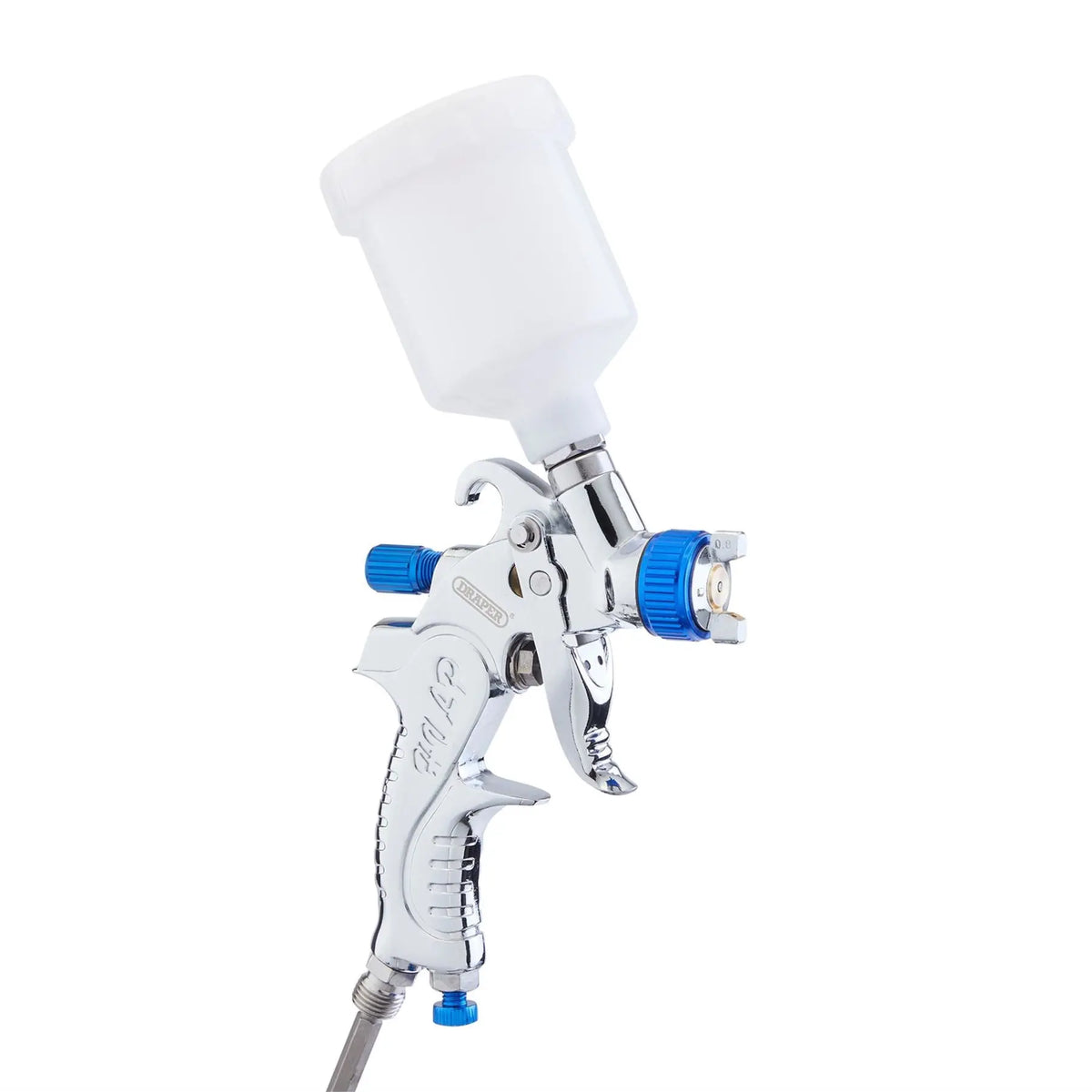 Draper HVLP Air Paint Spray Gun 100ml 28366 White Rose Tools
