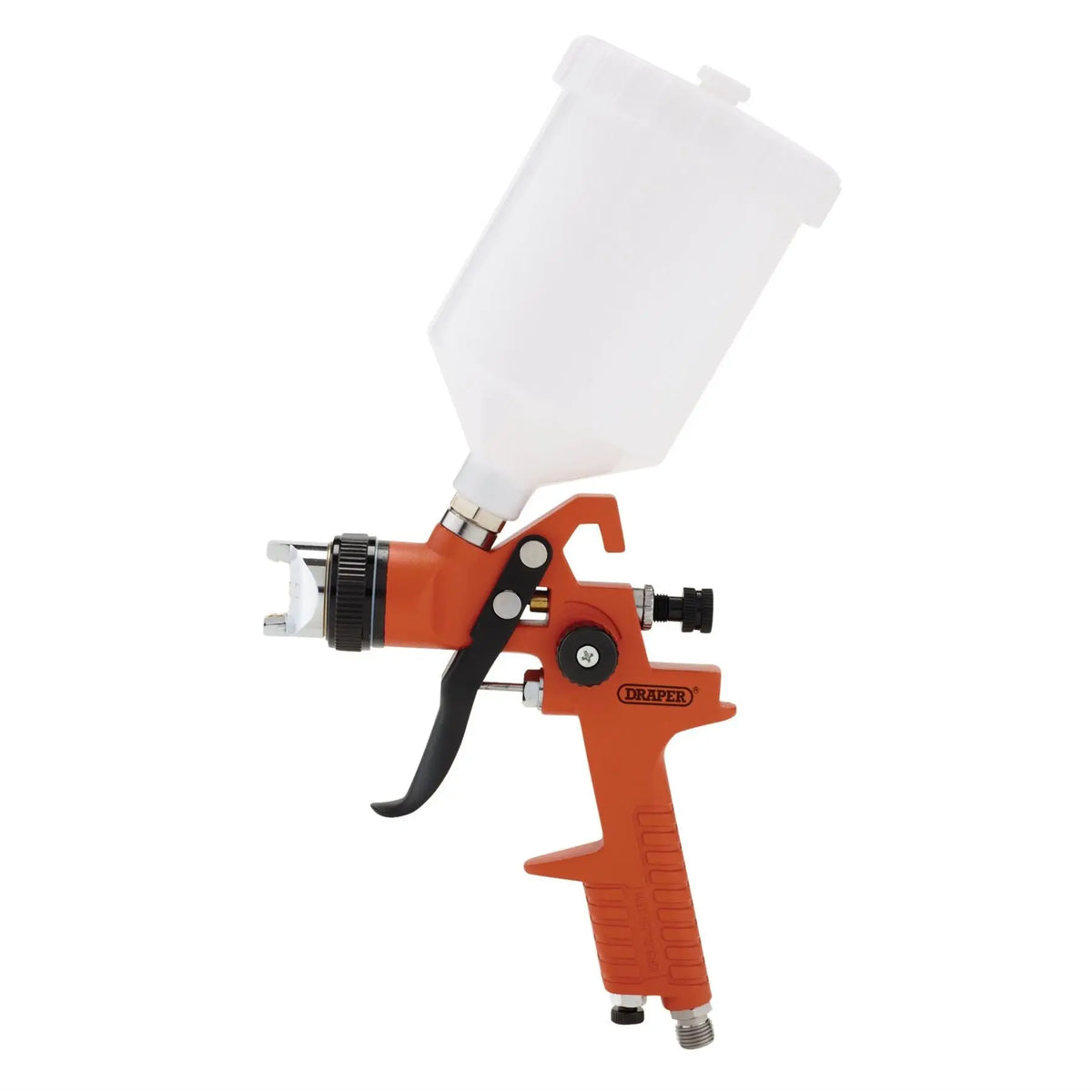 Draper HVLP Air Paint Spray Gun 600ml 28367 White Rose Tools