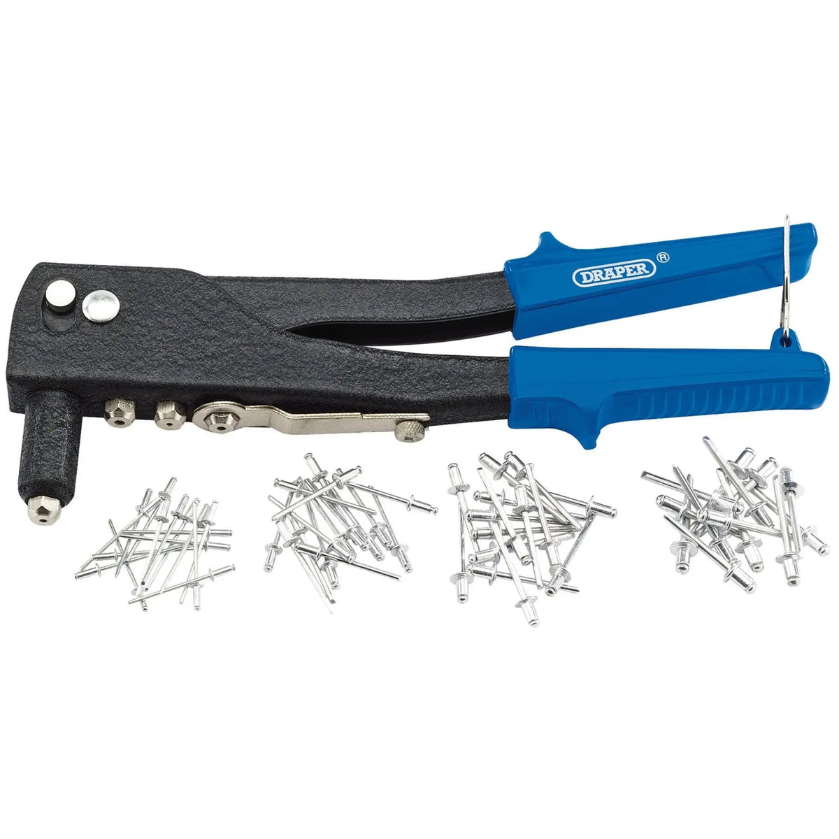 Draper Hand Riveter Kit for Aluminium Rivets 27847 White Rose Tools