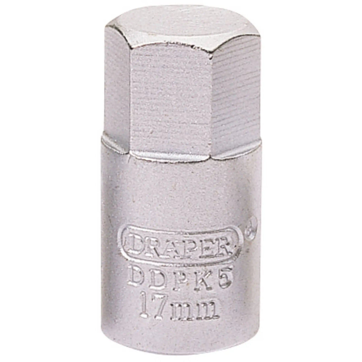 Draper Hexagon Drain Plug Key 3/8" Sq. Dr. 17mm 38323 White Rose Tools