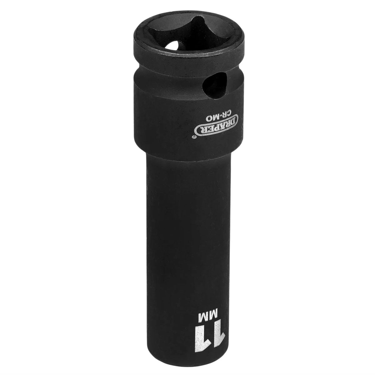Draper Hi-TORQ® Deep Impact Socket 1/2" Sq. Dr. 11mm 20190 White Rose Tools
