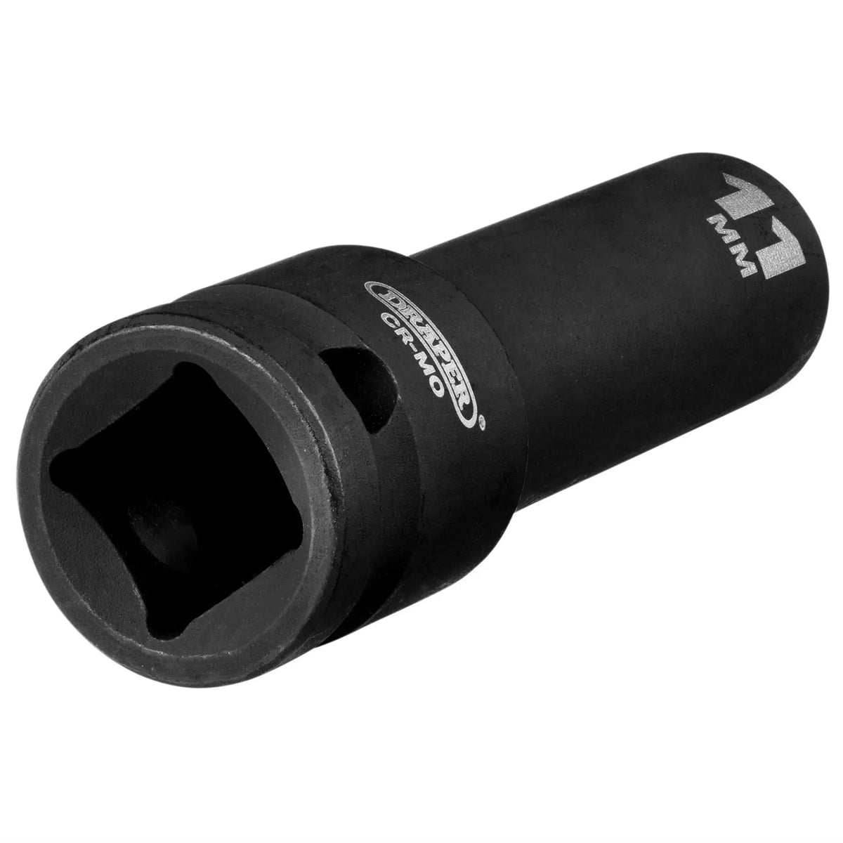 Draper Hi-TORQ® Deep Impact Socket 1/2" Sq. Dr. 11mm 20190 White Rose Tools