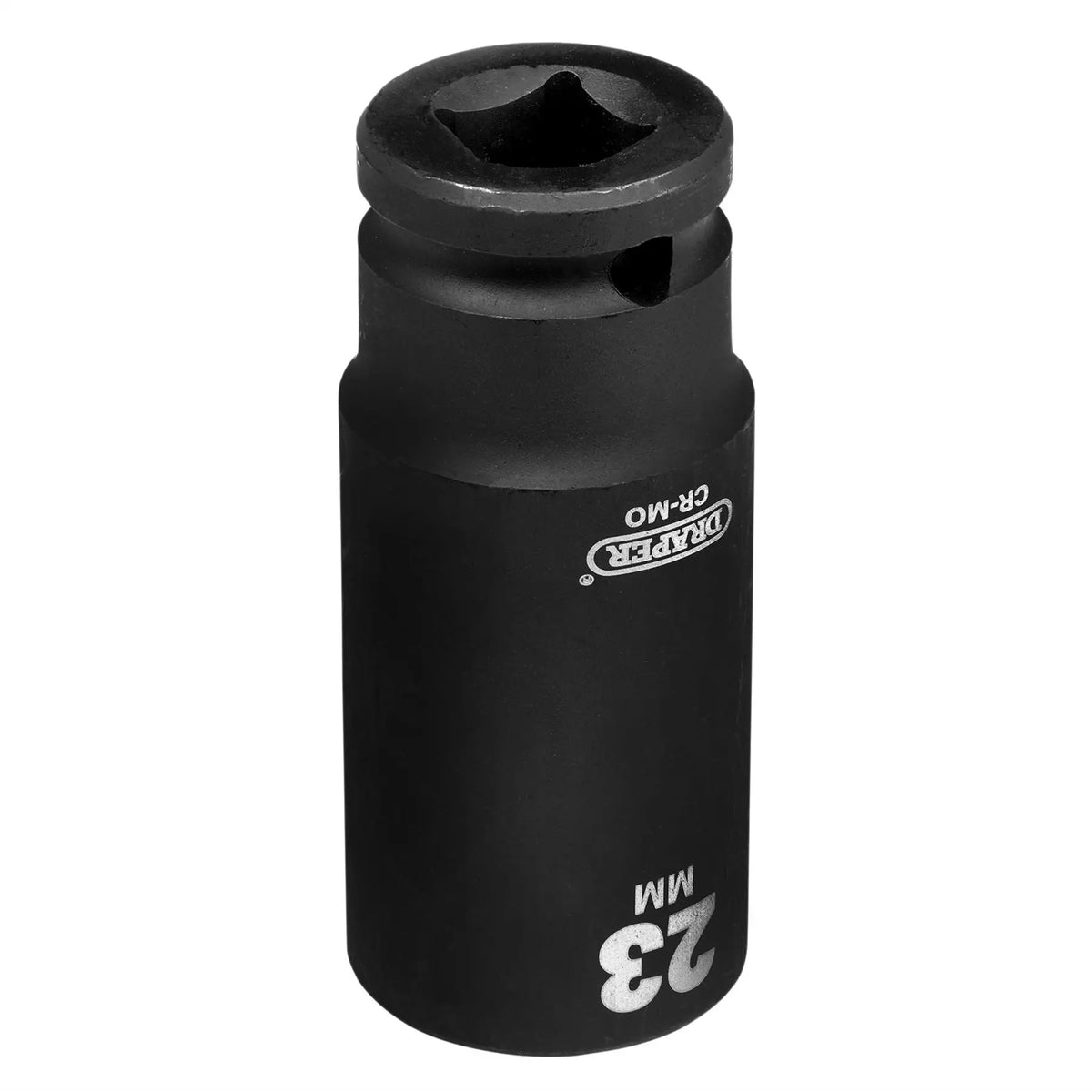 Draper Hi-TORQ® Deep Impact Socket 1/2" Sq. Dr. 23mm 20192 White Rose Tools