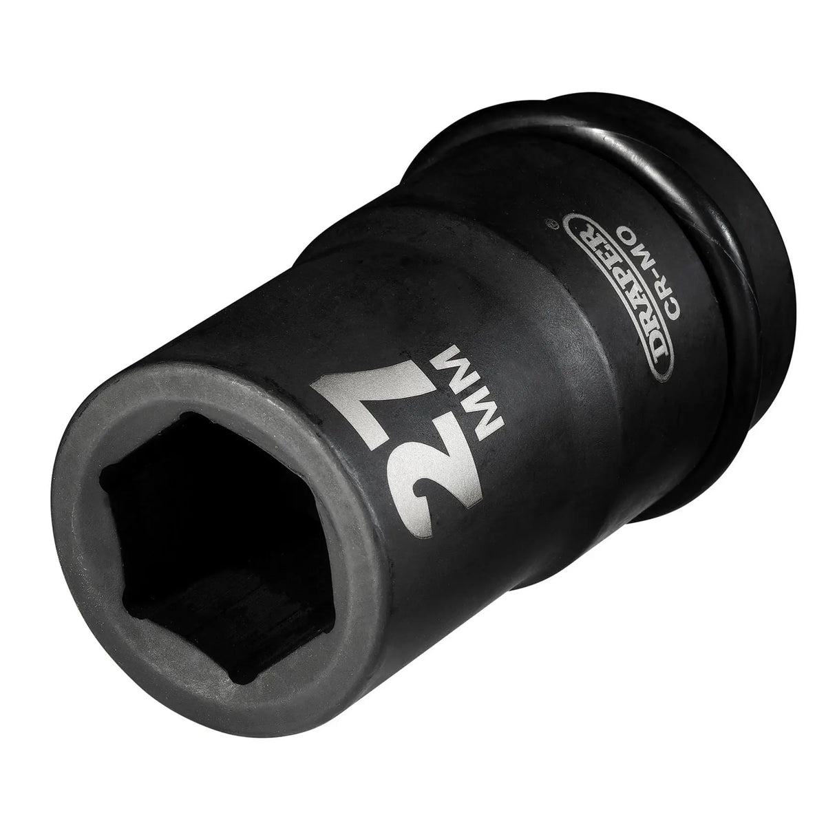 Draper Hi-TORQ® Deep Impact Socket 1" Sq. Dr. 27mm 05142 White Rose Tools