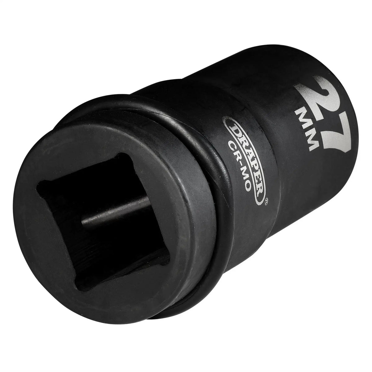 Draper Hi-TORQ® Deep Impact Socket 1" Sq. Dr. 27mm 05142 White Rose Tools