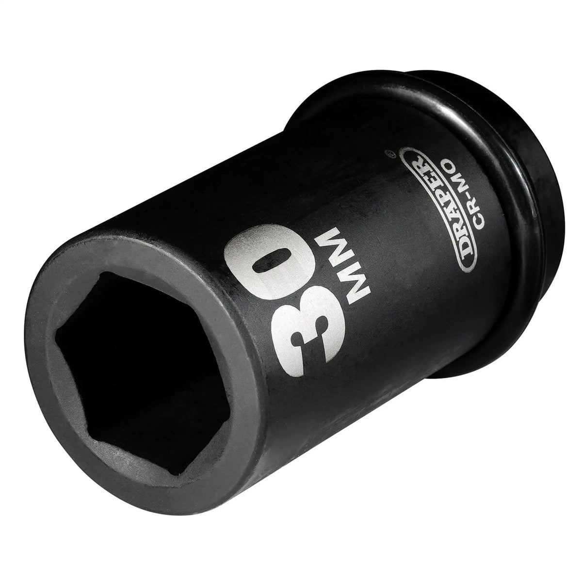 Draper Hi-TORQ® Deep Impact Socket 1" Sq. Dr. 30mm 05145 White Rose Tools