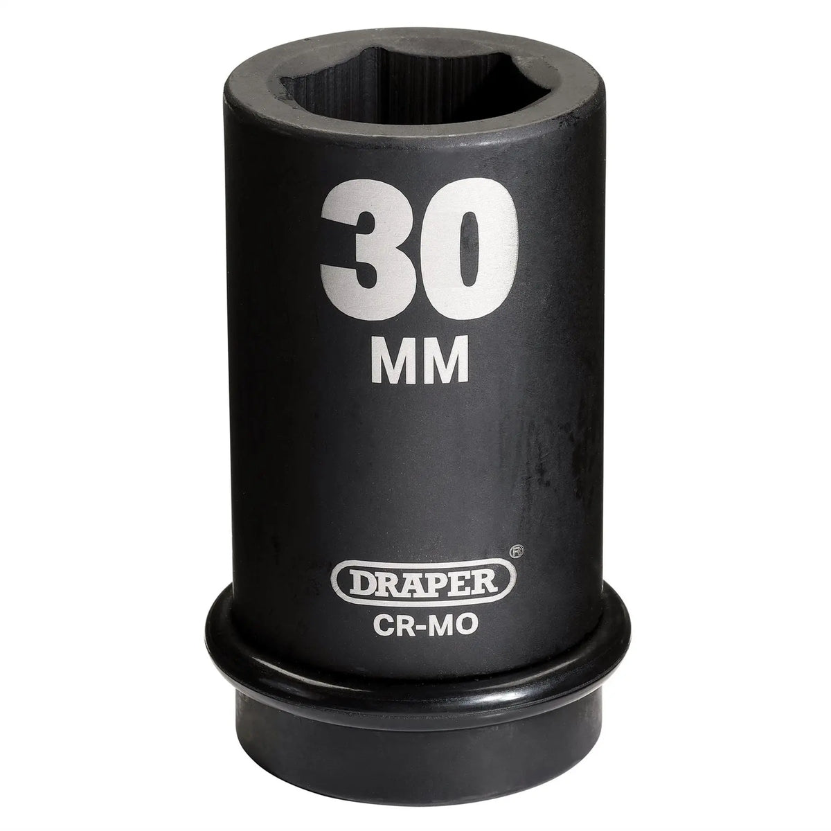 Draper Hi-TORQ® Deep Impact Socket 1" Sq. Dr. 30mm 05145 White Rose Tools