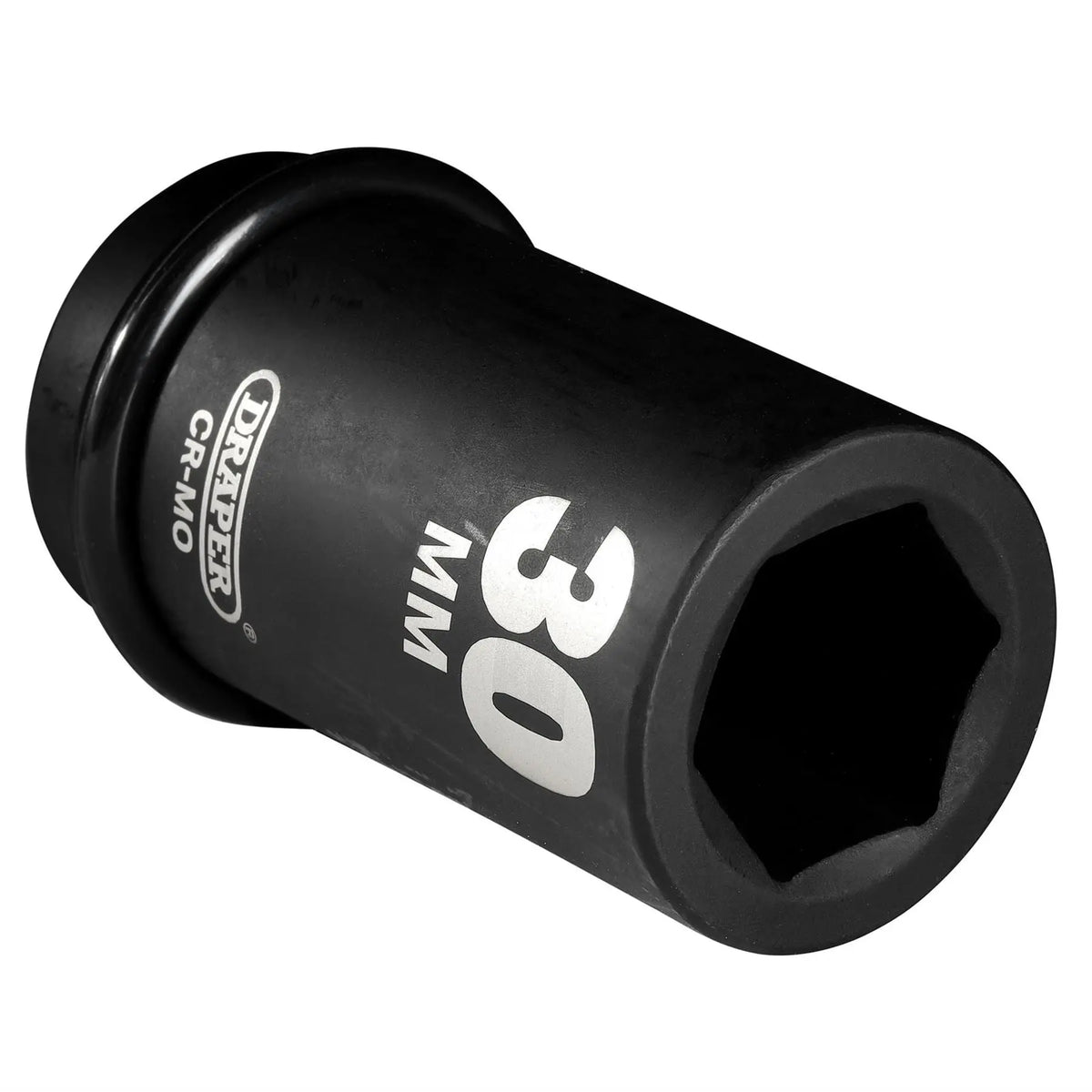 Draper Hi-TORQ® Deep Impact Socket 1" Sq. Dr. 30mm 05145 White Rose Tools